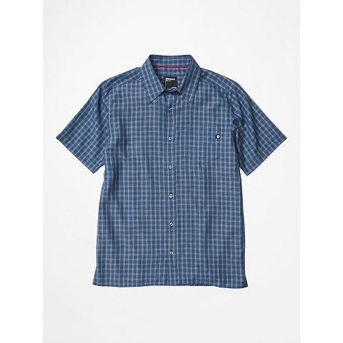 Marmot Eldridge Shirts For Mens Navy LCK435621